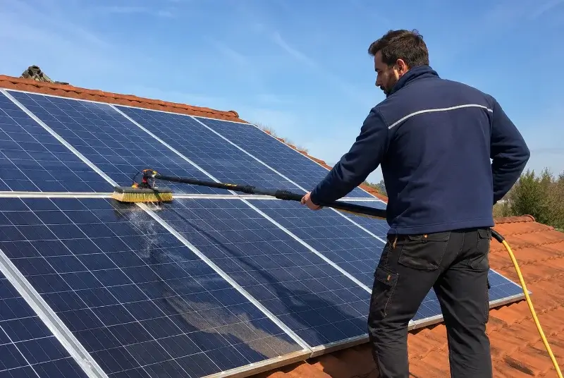 Nettoyage et entretien de panneaux solaires à Aulnay